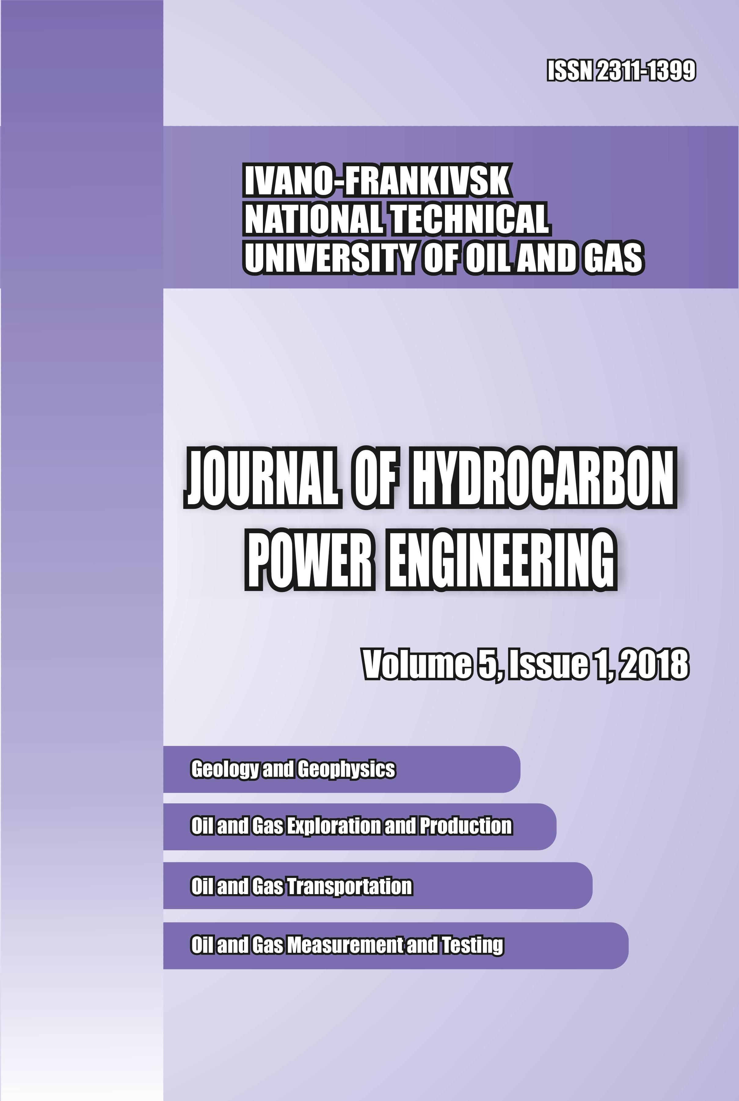 					View Vol. 5 No. 1 (2018): JOURNAL OF HYDROCARBON POWER ENGINEERING
				
