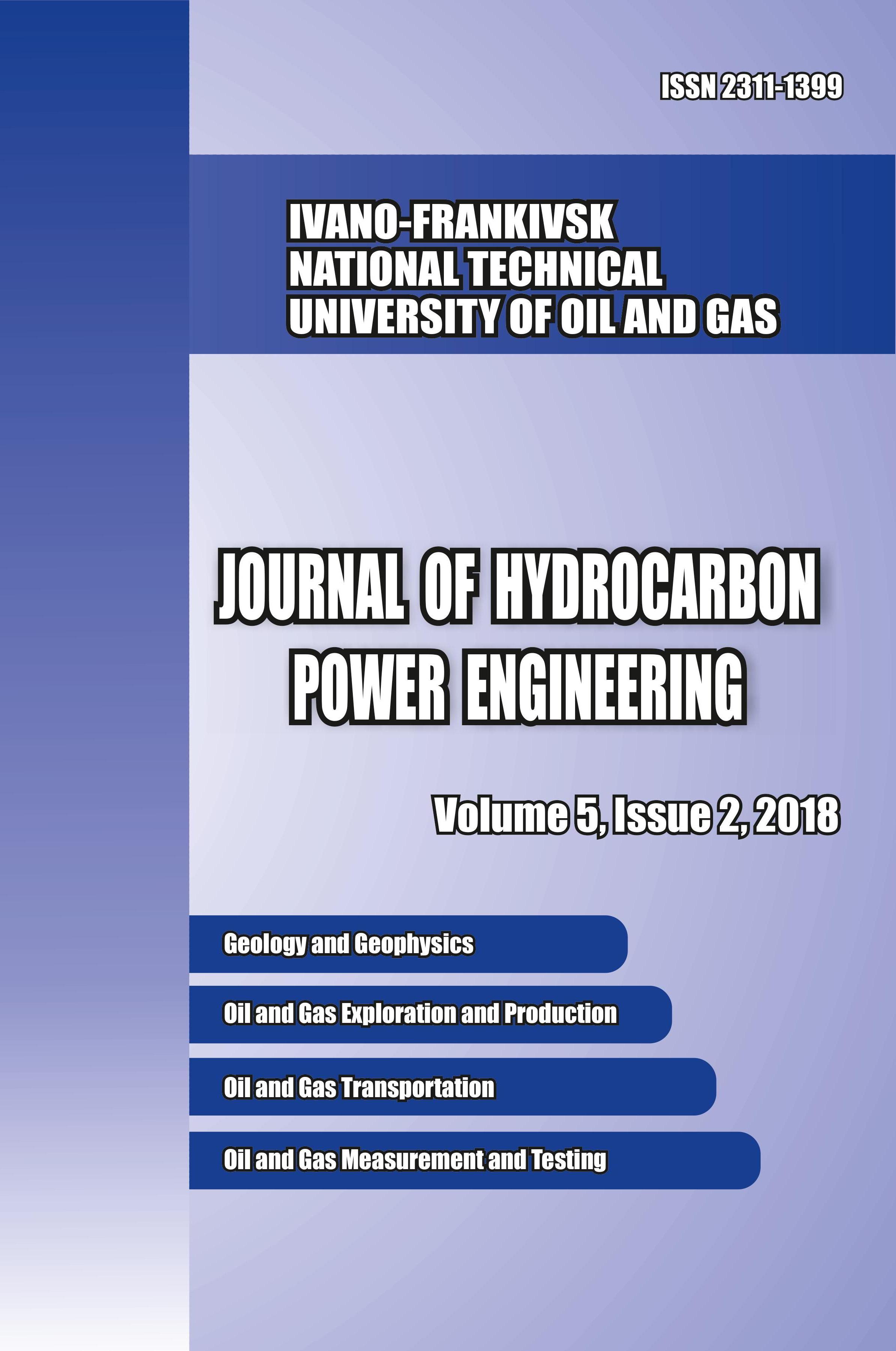 					View Vol. 5 No. 2 (2018): JOURNAL OF HYDROCARBON POWER ENGINEERING
				