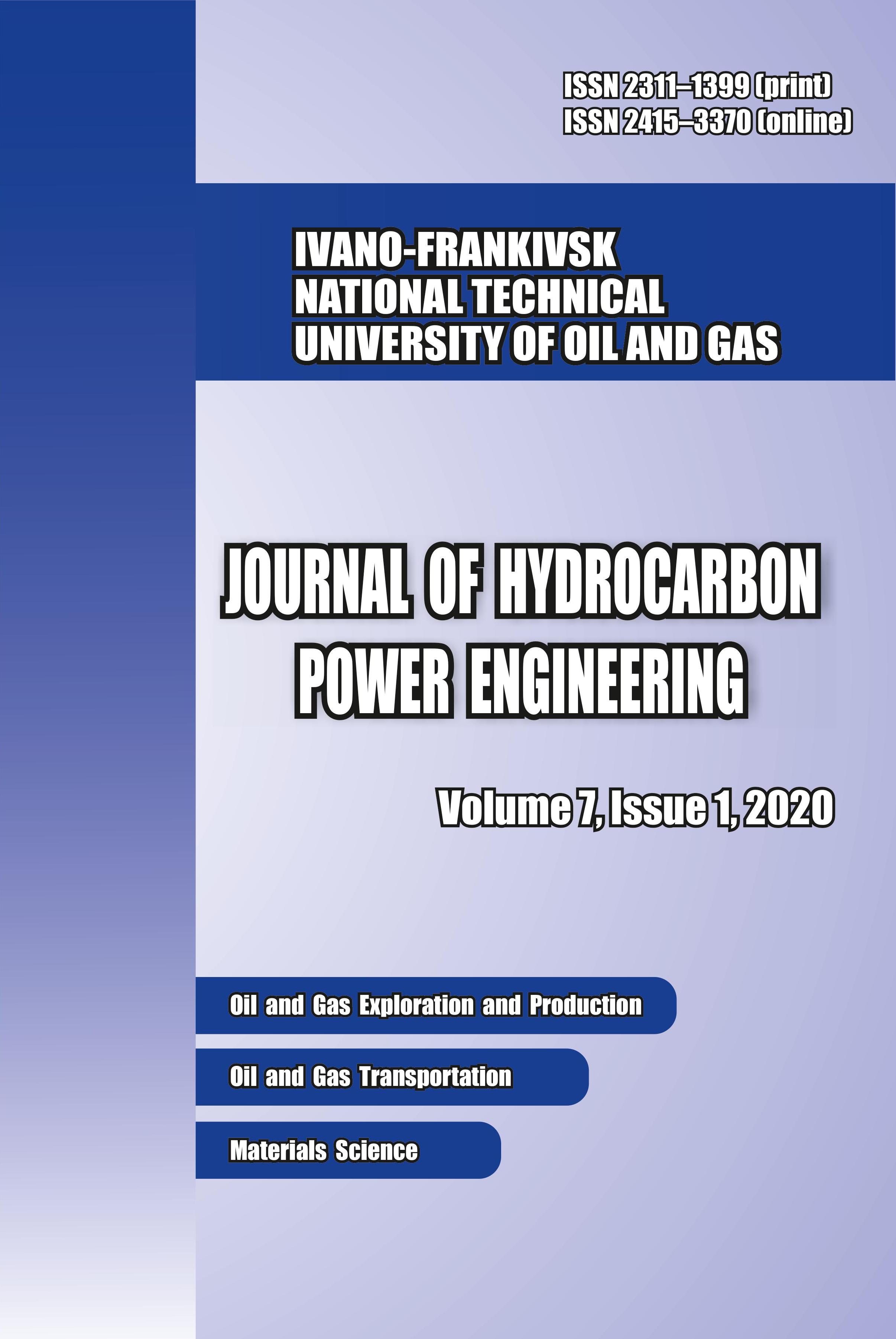 					View Vol. 7 No. 1 (2020): JOURNAL OF HYDROCARBON POWER ENGINEERING
				